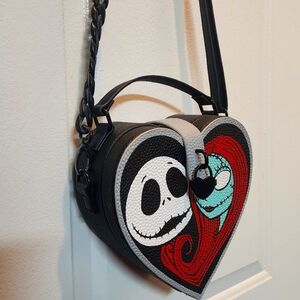 Jack and Sally Nightmare Before Christmas bag